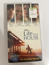 Life as a House (VHS, 2001, 2002) Kevin Kline, Kristin Scott Thomas *New* Sealed