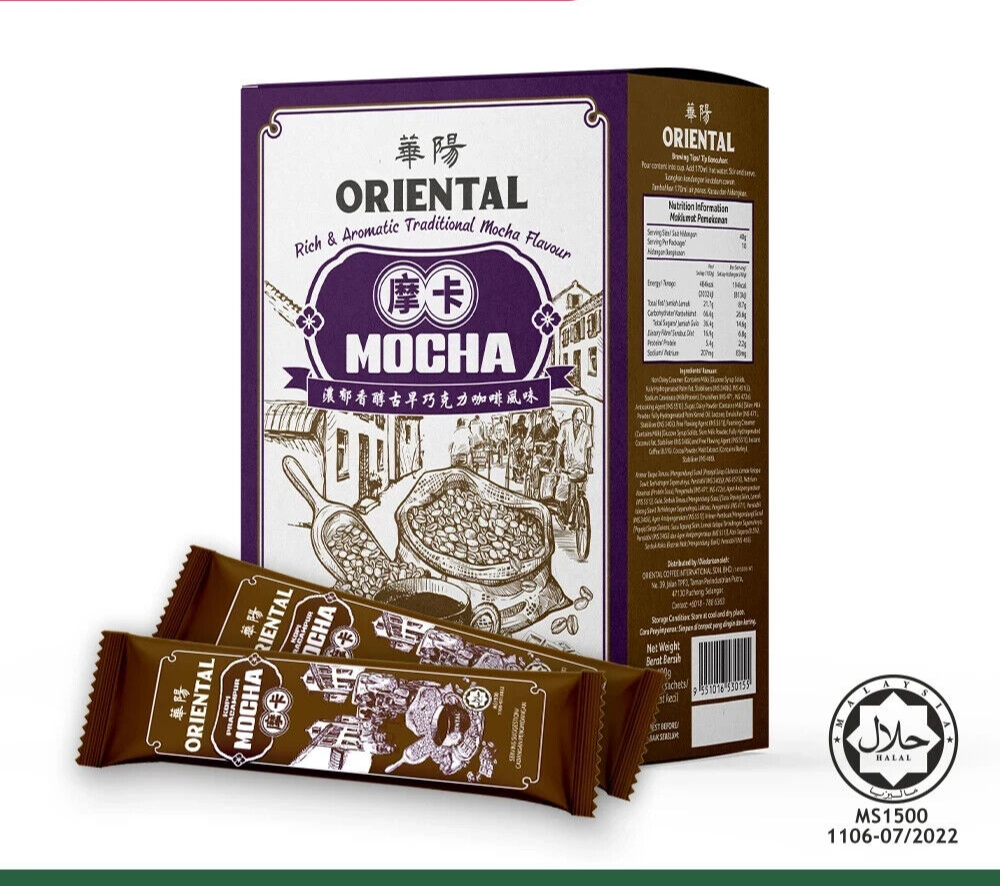 ORIENTAL MOCHA COFFEE 40g x 10 STICKS MALAYSIA PRODUCT | eBay