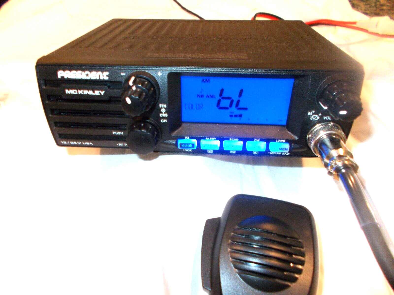 McKinley President AM/SSB CB Radio Philippine Consulate General Los