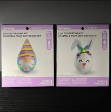 Easter Bunny and Gnome Egg Decorating Kits by Creatology 2 pc 