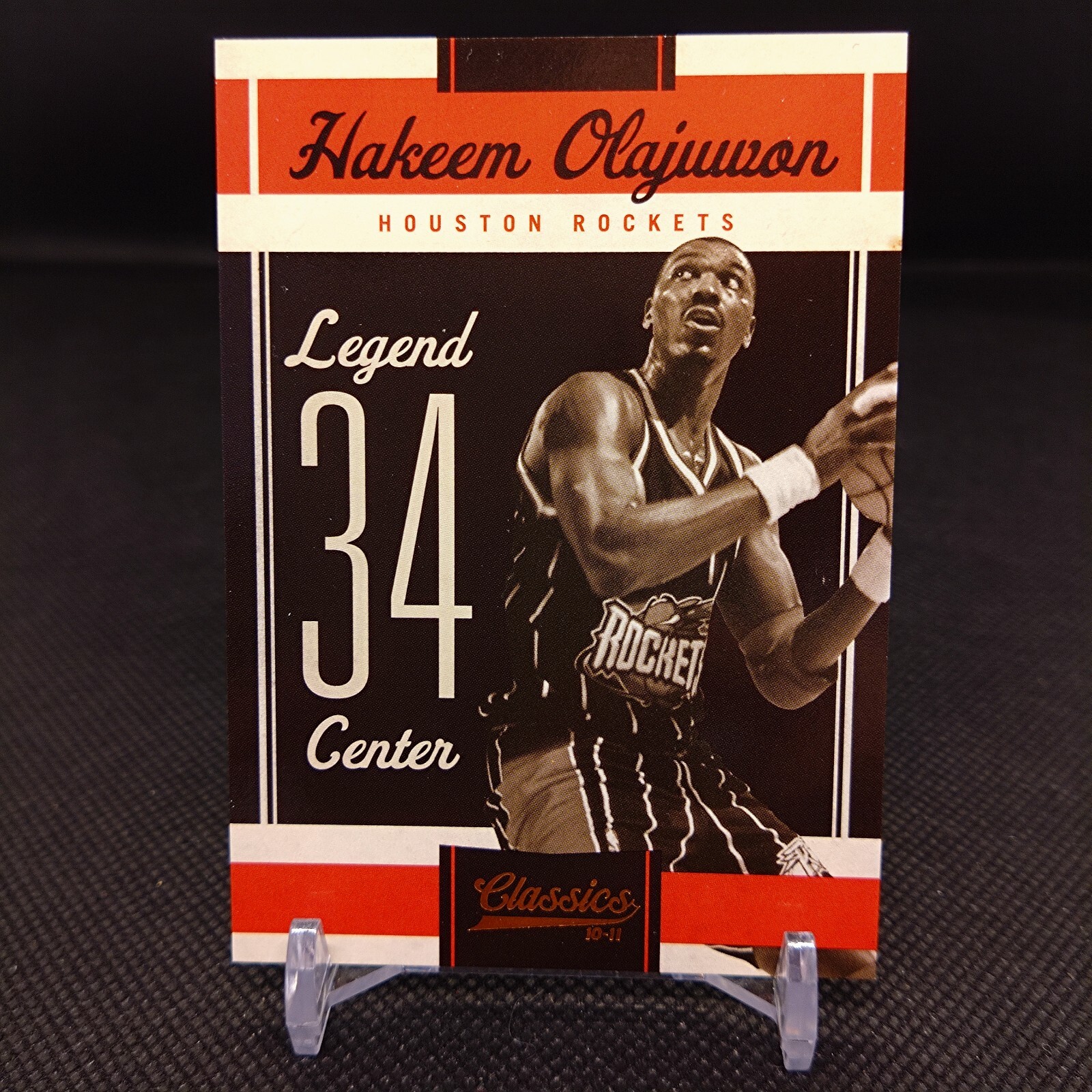 Hakeem Olajuwon No.140 NBA Basketball card From Japan Sports Card