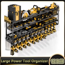 XXXL 4Layer Power Tool Organizer Wall Mount H...