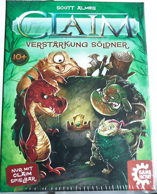 Claim - Verstärkung Söldner von Game Factory erschienen 2020  Neu & OVP