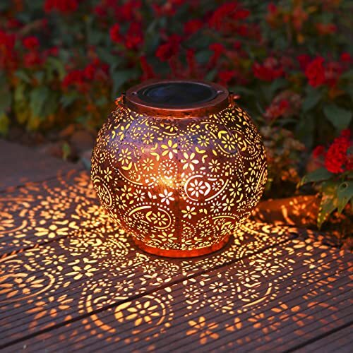 Lanterna Solare Da Esterno - 2 Pezzi Con Ricarica USB | Impermeabile IP65 Per Giardino - Foto 4