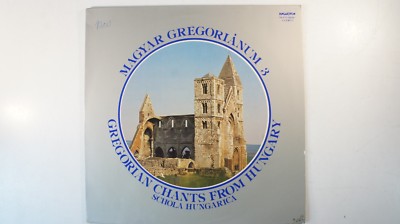 Gregorian Chants from Hungary Schola Hungarica Hungaroton SLPX 12049 LP42a