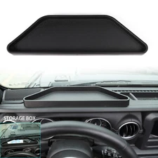 Inner Dashboard Storage Tray Dash Console Storage Box for 2018+ Jeep Wrangler JL