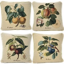 Vintage Farmhouse Tapestry Apple Fruit Country Accent Throw Cushion Pillow Cover