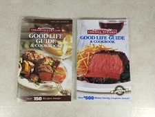 1999-2000 & 2002-03 Omaha Steaks Good Life Guide & Cookbook Booklet Lot T44