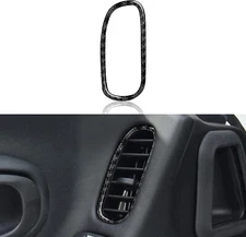 Real Carbon Fiber Driver Door Air Vent Outlet Frame Trim  Fits 98-04 Corvette C5