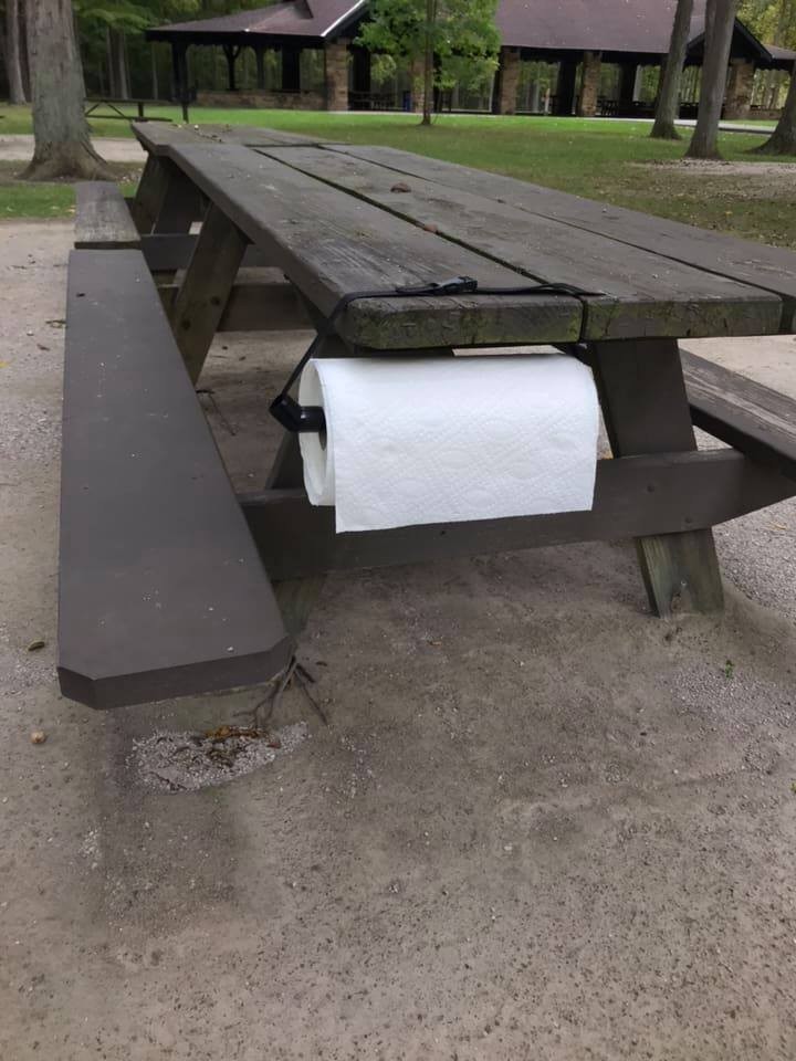 Car paper towel holder Portable paper towel holder Black Tote A Towel eBay