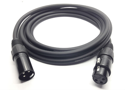 Lautsprecherkabel XLR Male / XLR Female vers. Längen