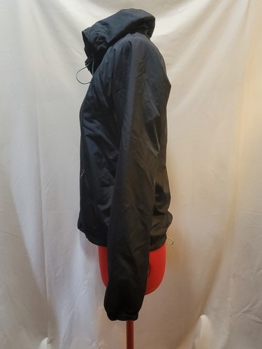 Hollister Navy Blue Hooded Zippered Windbreaker. Size XS - Picture 2 of 8