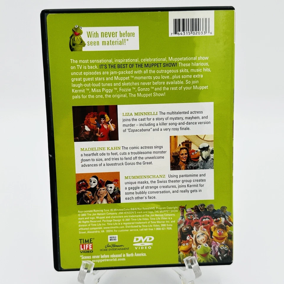 Best of The Muppet Show 25th Anniversary Liza Minnelli Madeline Kahn DVD - Image 2 of 4