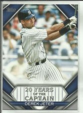 2020 Topps Update Series 20 Years of the Captain #YOC-99 Derek Jeter NY Yankees