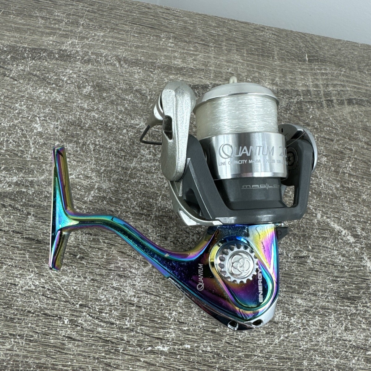 Quantum Energy 20 PTI Spinning Reel NO HANDLE | eBay