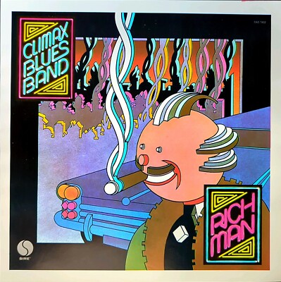 Climax Blues Band Music Record Album Cover Art Print Bookplate