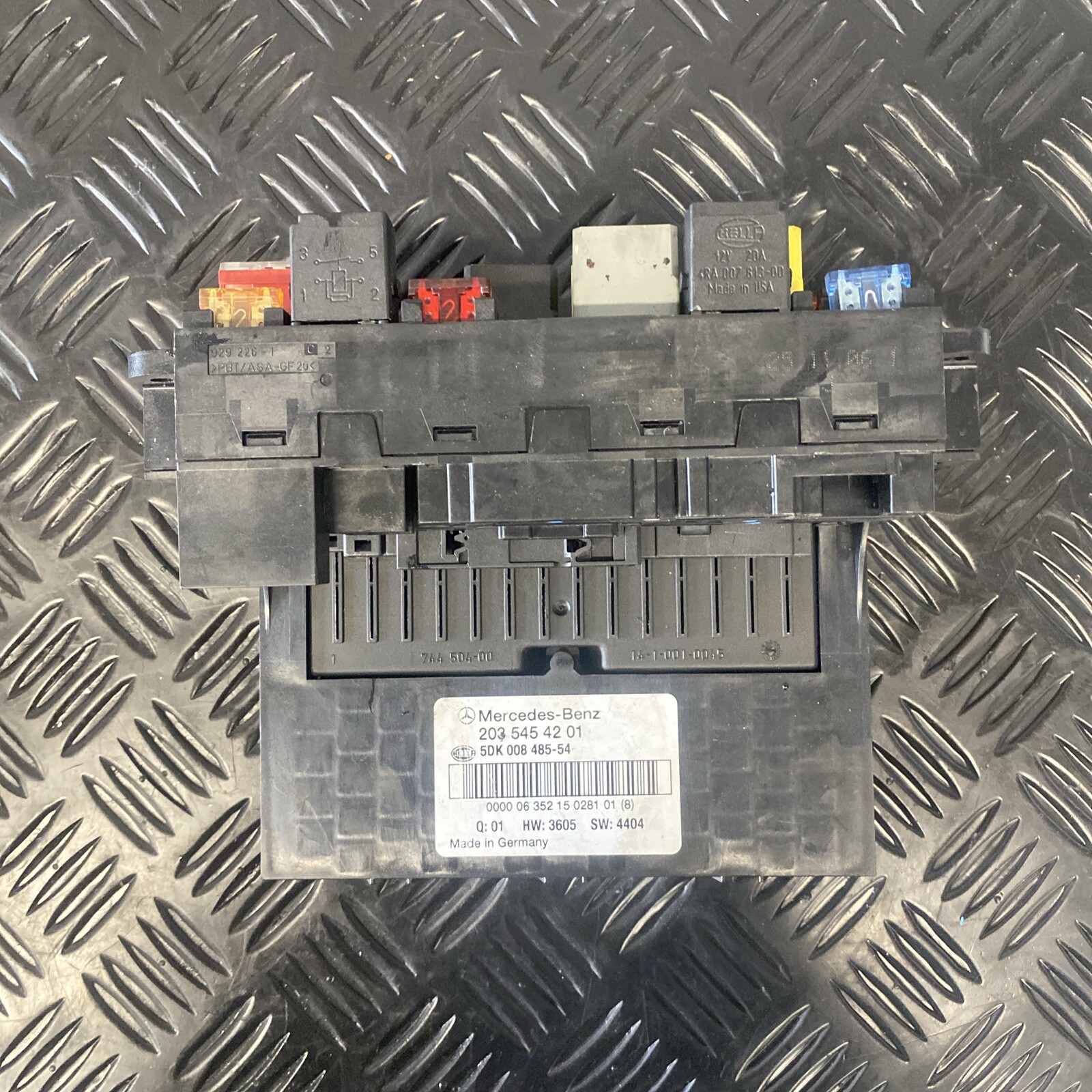 MERCEDES C Class W203 Front Sam Fuse Unit A2035454201 for sale  