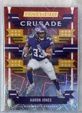 Aaron Jones 2024 Panini Rookies & Stars Crusade Red Longevity Prizm-#C-AJS