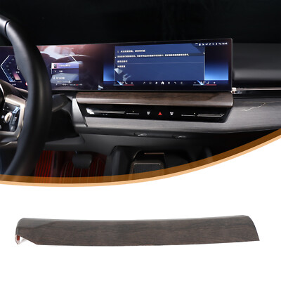 Oak Wood Car Navigation Screen Base Trim for BMW 5 Series 2024+