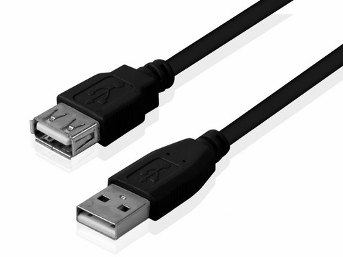 SYSTEM-S Cavo Prolunga USB 3.0 – A Maschio A A Femmina, 2 Metri, Trasferimento Veloce Dati E Ricarica