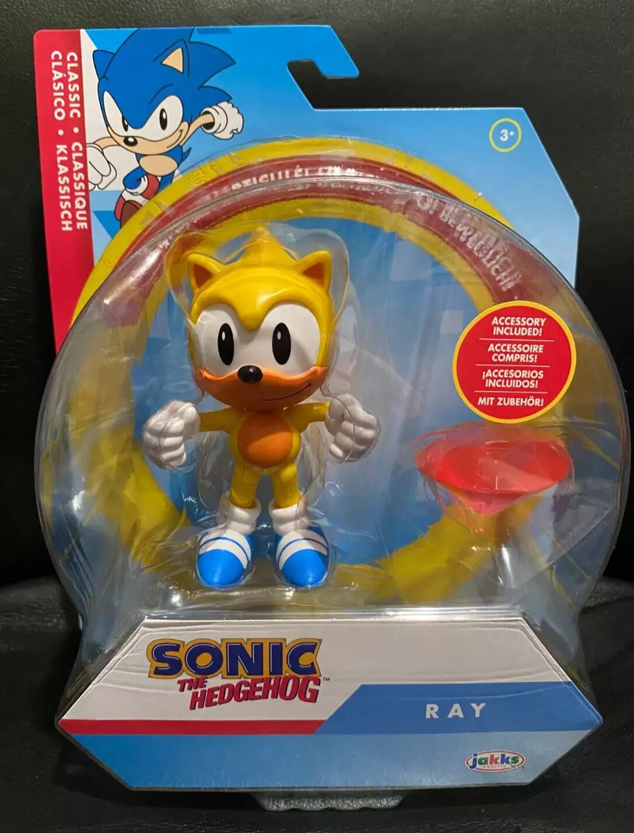 Sonic The Hedgehog Classic Action Figure- 4- RAY