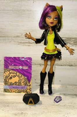 #ad Monster High Scaremester Clawdeen Wolf Fashion Doll With Accessories $41.97