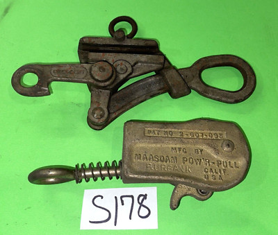 CRESCENT TOOLS & MAASDAM POW'R PULL TOOLS CABLE PULLERS