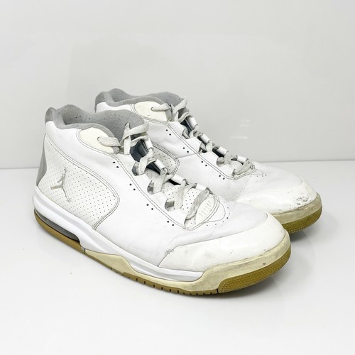Nike Mens Air Jordan Big Fund VIZ 486890 White Basketball Shoes Sneakers Size 10 - Picture 2 of 12