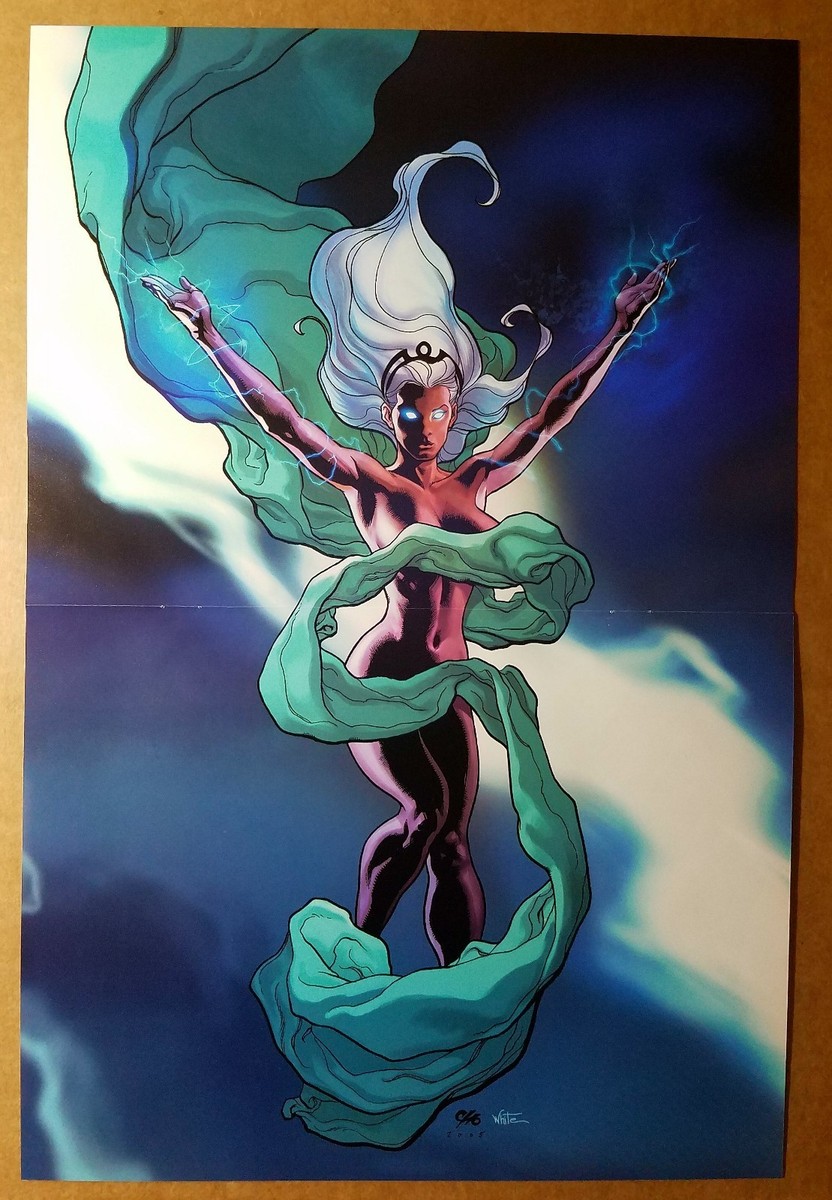 Storm X-Men Marvel Comics Poster by Frank Cho | eBay