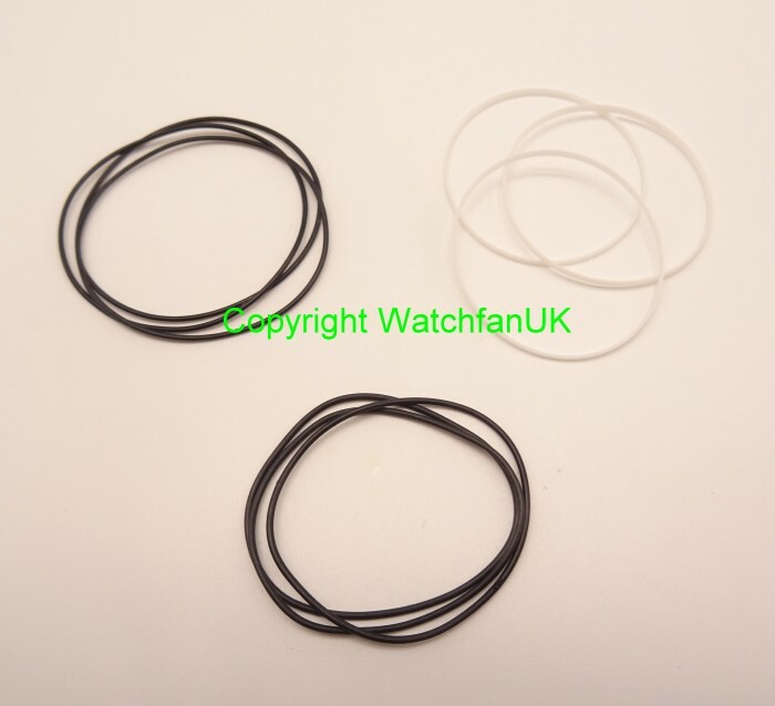7S260020 SKX007 SKX009 7S260028 Set of 9 Gaskets Bezel Crystal