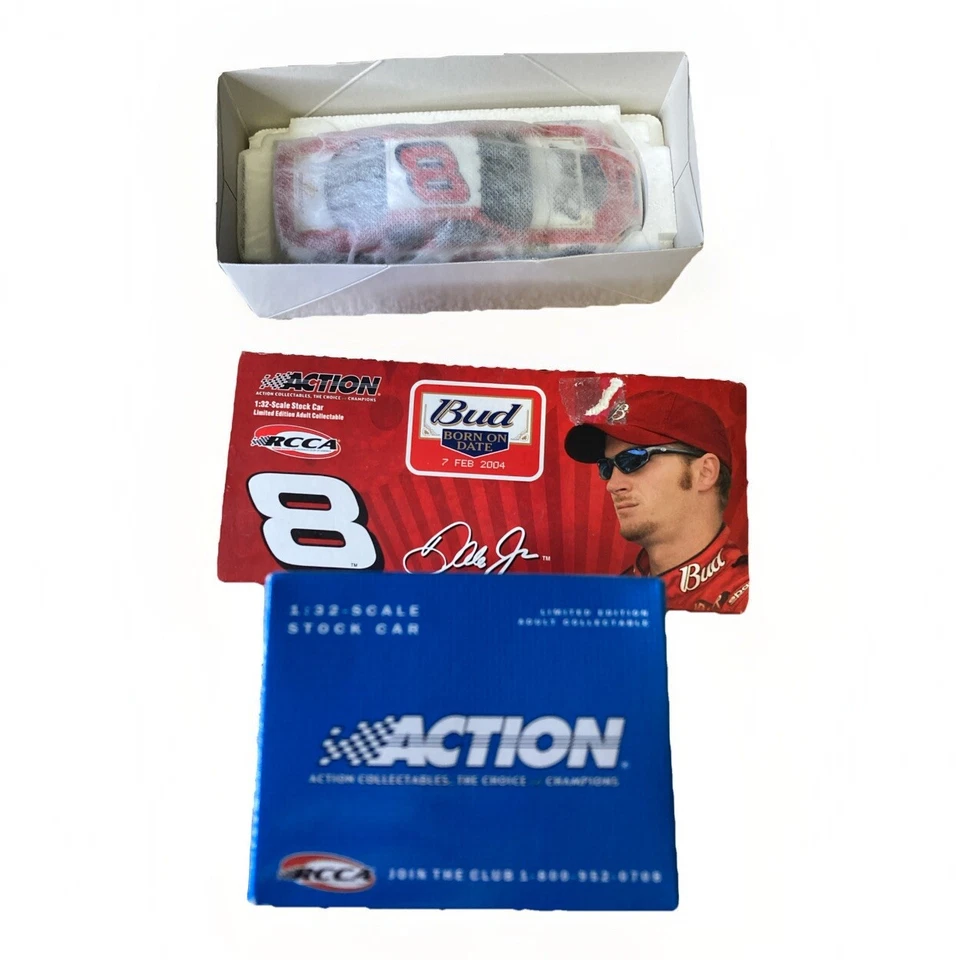 🔥1:32 ACTION RCCA 2004 #8 BUD MONTE CARLO SS 1 Of 408 DALE EARNHARDT JR NIB - Image 4 of 4