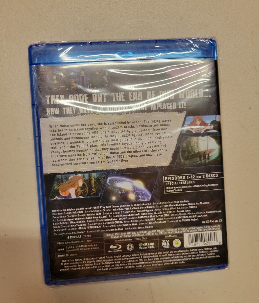 7 Seeds Part One Episodes 1-12 blu ray 2 discs DVD NEW | eBay