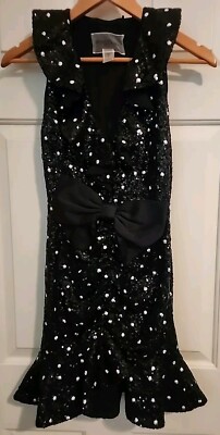 Giambattista Valli X H&M Sequined Black Mini Cocktail Dress Size 0 | eBay