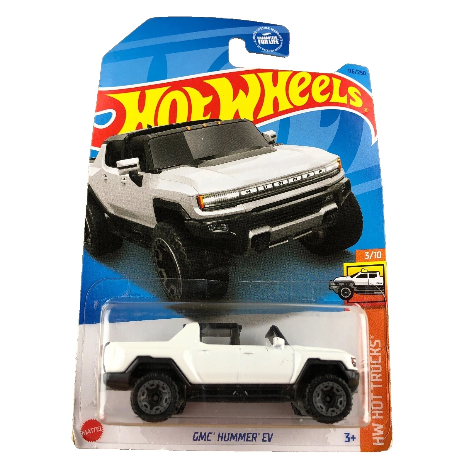 Hot Wheels White GMC vehículos diecast y de juguete