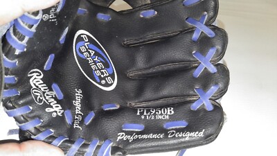 Rawlings PL950B 9 1/2 Inch Youth Baseball Glove Players Series 9.5
