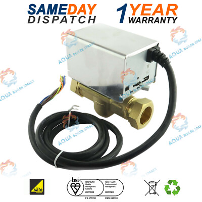 2 ANSCHLÜSSE 22mm ZONENVENTIL DIREKT ERSATZ FÜR HONEYWELL V4043H1056