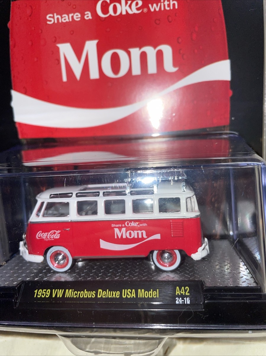 M2 Machines Share A Coke With MOM Coca Cola 1959 VW Microbus