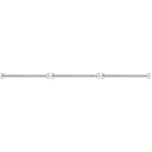 Tension Cupboard Bars Extendable Rail Bar Window Rods Spring Curtain Rods