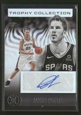 2020-21 Panini Illusions #TC-JPT Jakob Poeltl Trophy Collection Signatures Auto