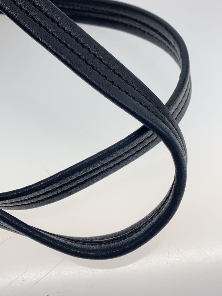 PRADA Boston bag mini leather Black solid Used eBay