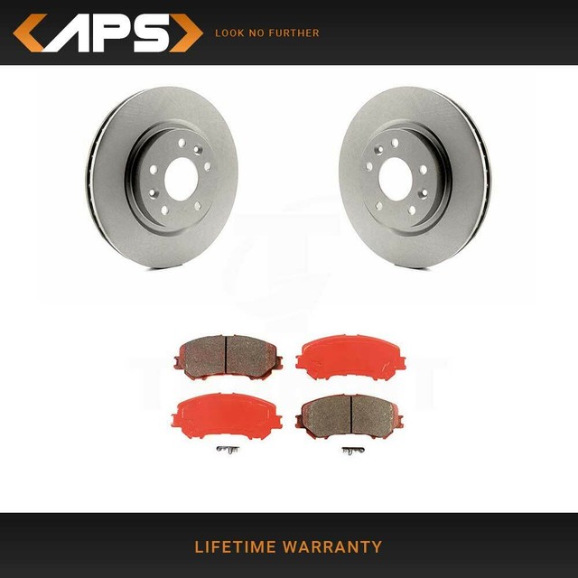 Front Semi Metallic Brake Pads & Rotor Kit for Nissan Qashqai Rogue