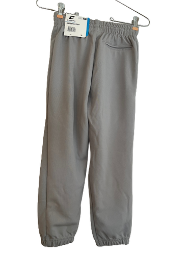 NWT Champro Sports Youth Med Gray Baseball Pants Elastic Drawstring Waistband - 第 4/8 張圖片