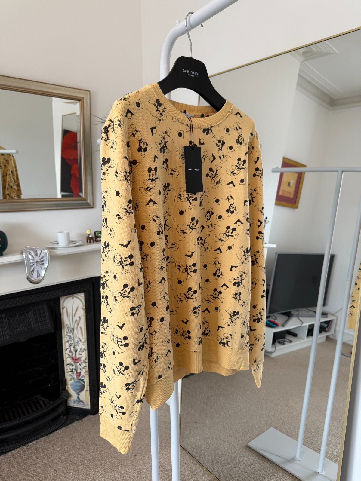 Maglione Saint Laurent x Disney Topolino