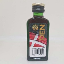 J&auml;germeister 0,02l 2cl Flasche Fu&szlig;ball EM Europameisterschaft 2024 D&auml;nemark DEN
