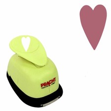 Motivstanzer Jumbostanzer Herz 25 mm Pracht Creatives Hobby Motivlocher, Papi...