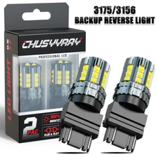 White 6000K 3157 LED Reverse Backup Light Bulbs For 2006-2013 Chevy Corvette C6