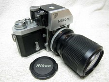 U22583 NICE Vintage NIKON F Photomic 35mm SLR Film Camera w 35105mm Zoo G2U