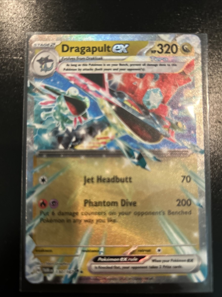 Pokemon TCG Dragapult EX 130/167 Double Rare Twilight Masquerade | eBay Pokemon TCG Dragapult EX 130/167 Double Rare Twilight Masquerade | eBay