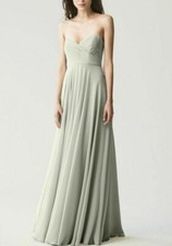Jenny Yoo Collection Dress Adeline Meadow sz 8 Convertible Bridesmaid Prom C439