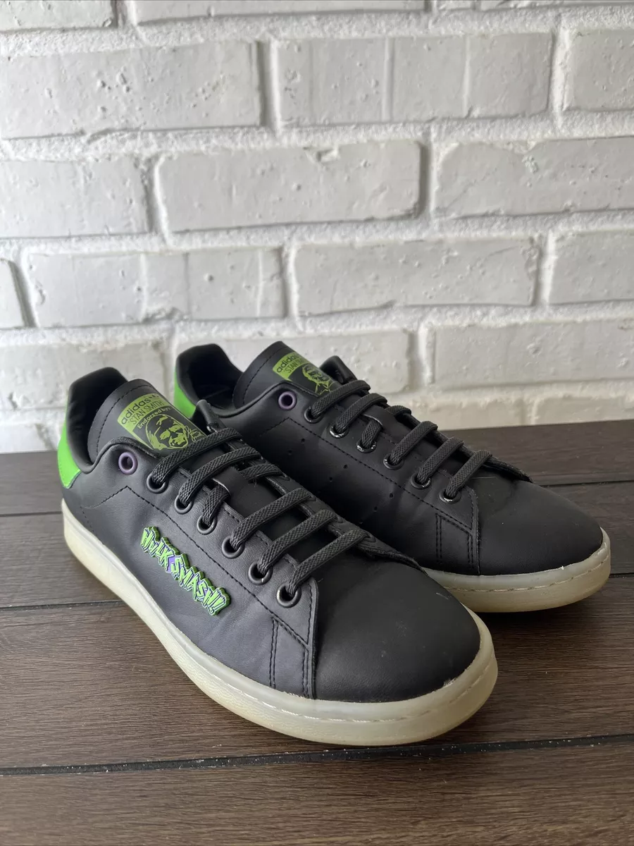 Adidas stan smith shop black and green